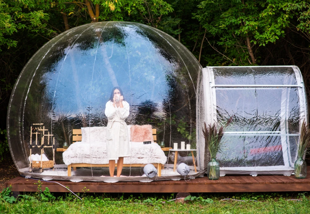 tent bubble room